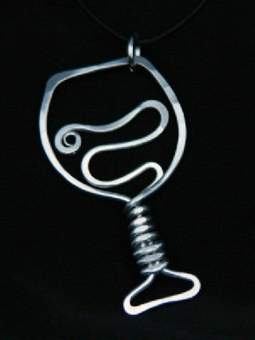 Wine Glass Necklace