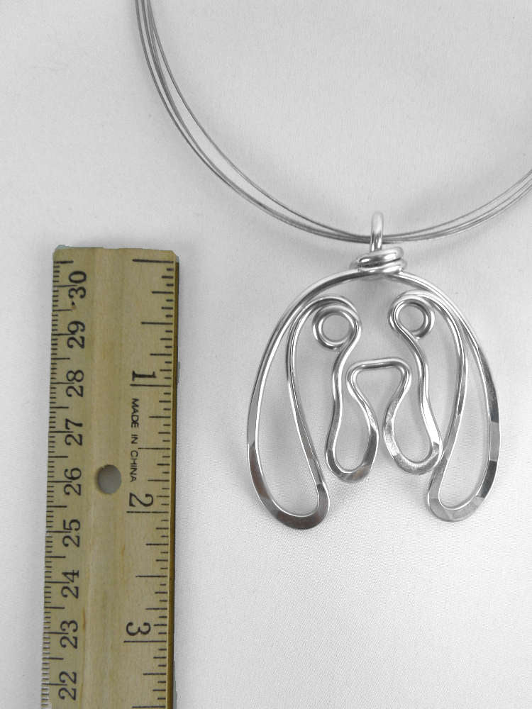 Puppy Face Necklace