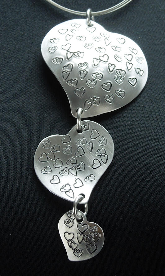 Three Hearts Necklace