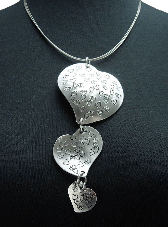 Three Hearts Necklace