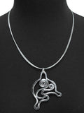 Artistic Dolphin Necklace