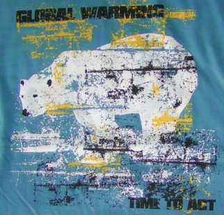 Global Warming - Time to Act - Size S