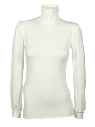 Keyhole Back Turtleneck