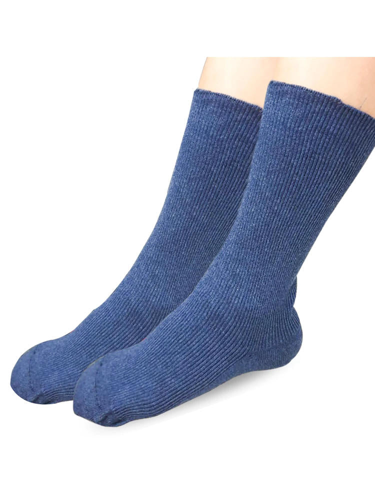 Lightweight Latex-Free Cotton Socks (2-Pack) - Size XL