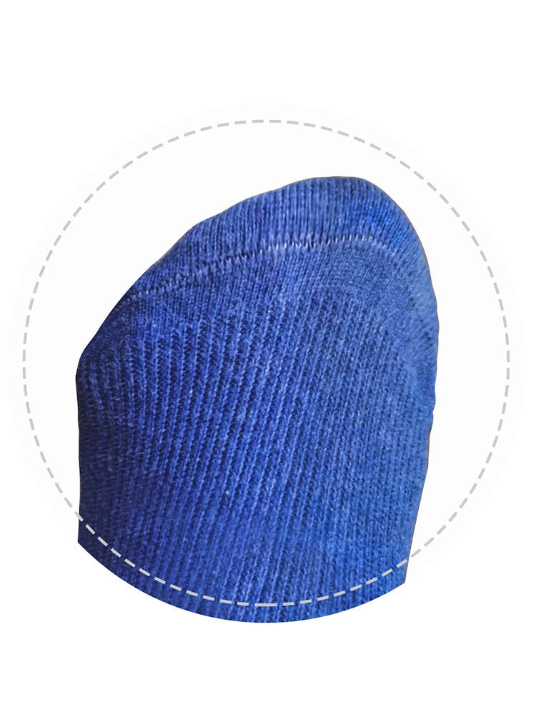 Lightweight Latex-Free Cotton Socks (2-Pack) - Size XL