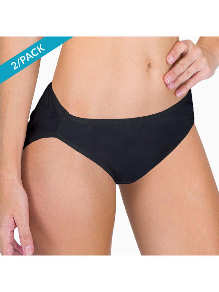 Allergen-Free Hi-Cut Brief 2-Pack - Plus Sizes