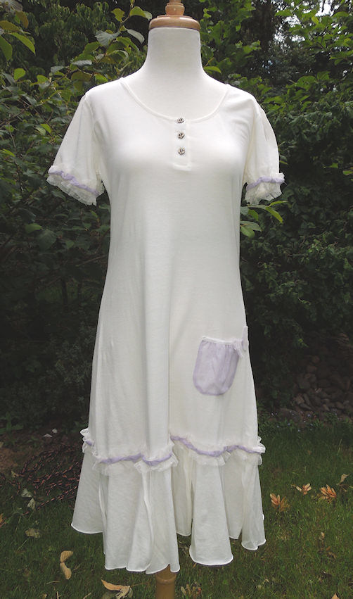 Lilac Flapper Nightie - Size L