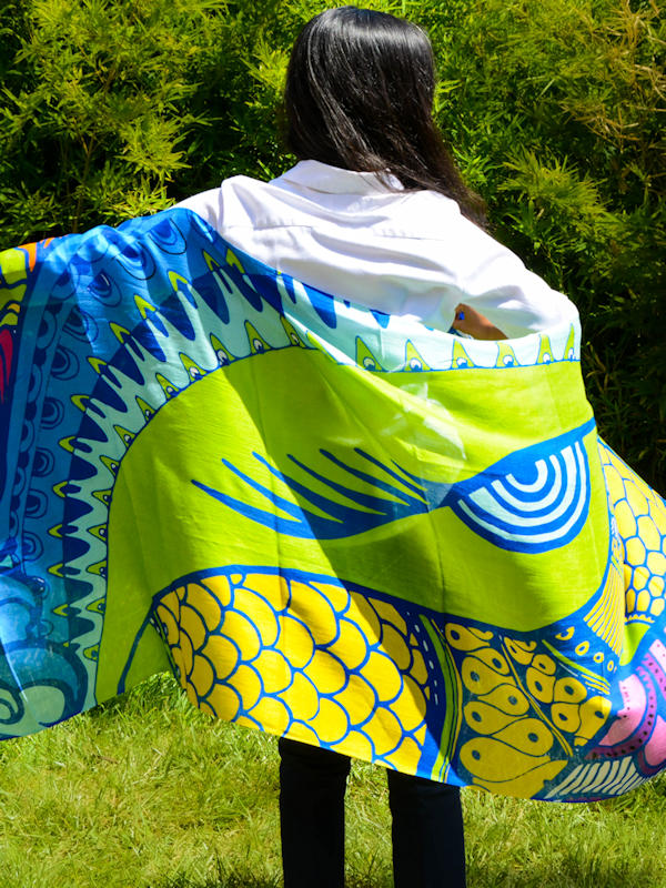 Artistic Scarf - Sleeping Beauty