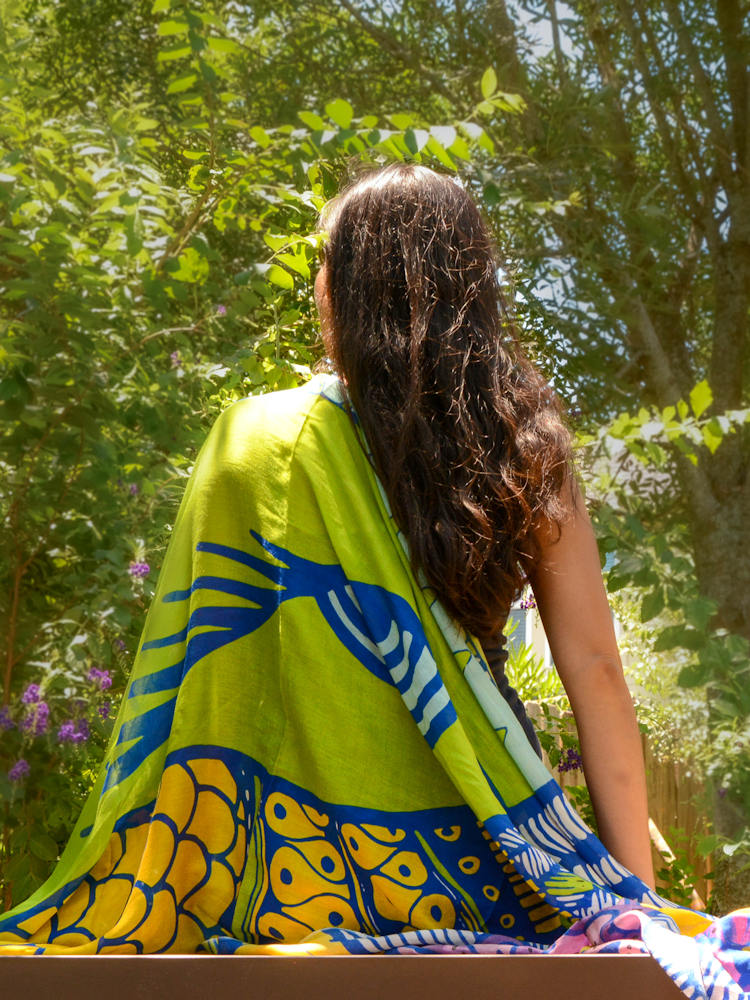 Artistic Scarf - Sleeping Beauty