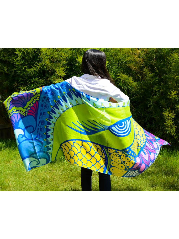 Artistic Scarf - Sleeping Beauty