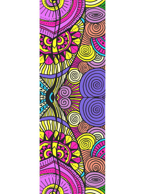 Artistic Scarf - Bold Spirals