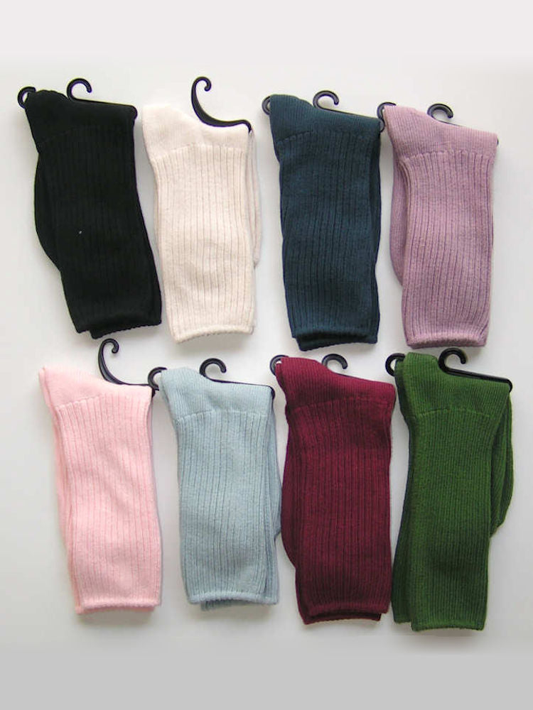 Colored Crew Socks
