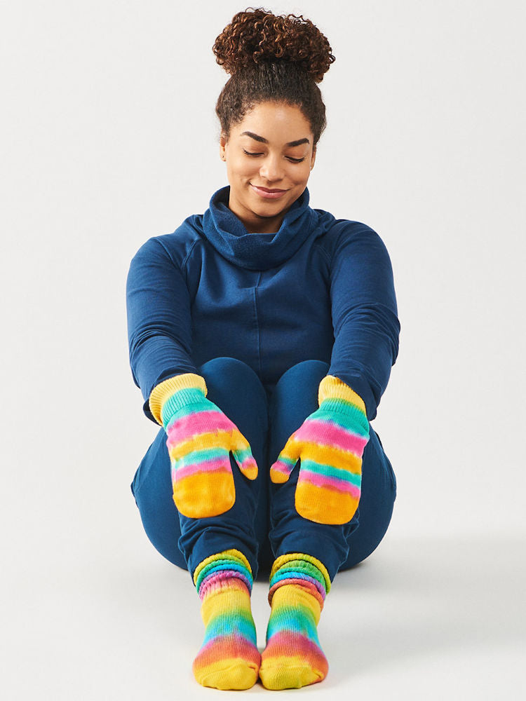 Tie Dye Mittens