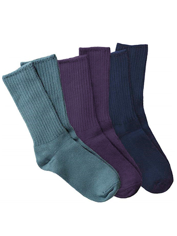Colored Crew Sock 3-Packs
