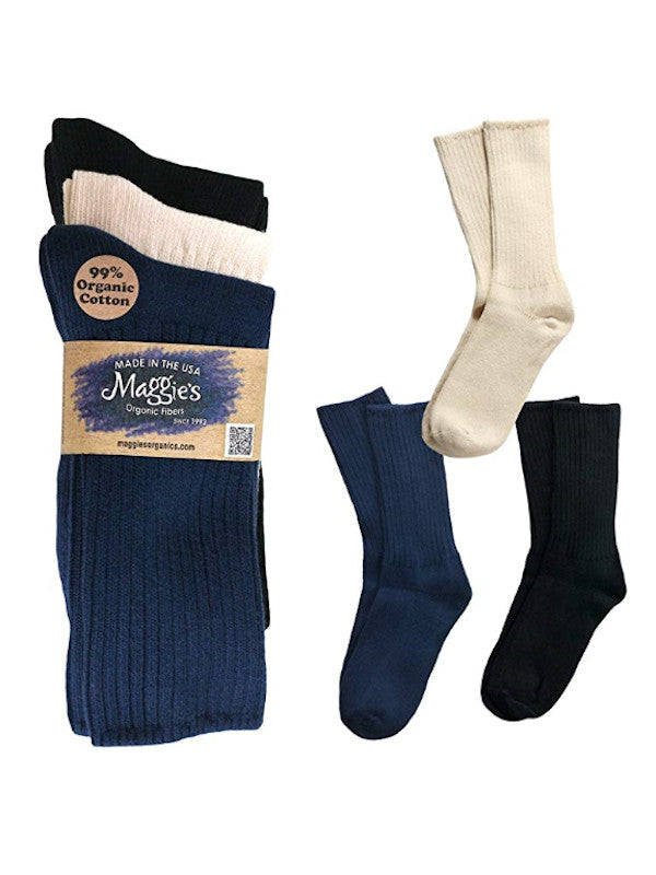 Colored Crew Sock 3-Packs