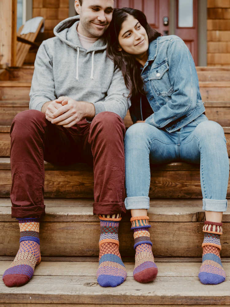 Mismatched Socks - Fall Foliage