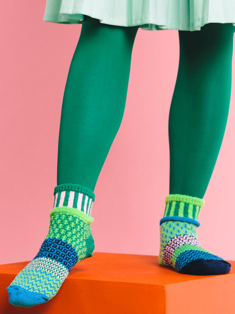Sweet Pea Ankle Socks - Size L