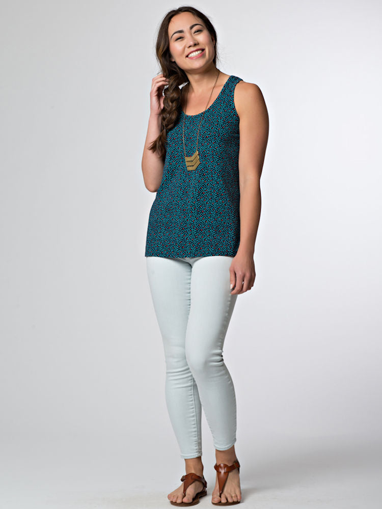 Abstract Art Tank - Size XS