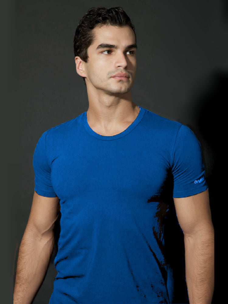 Blueberry Zest Crew Neck Tee