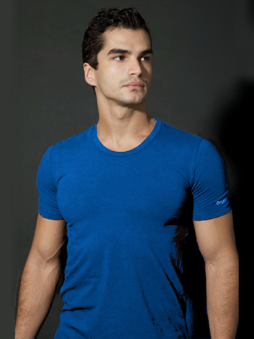 Blueberry Zest Crew Neck Tee