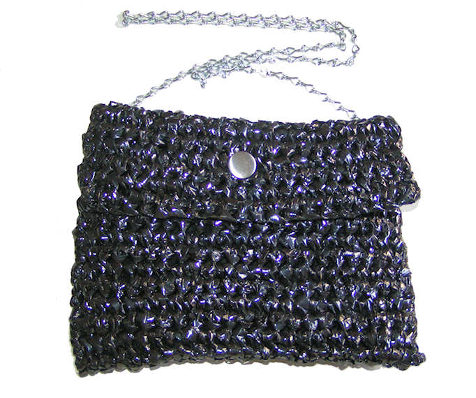 Upcycled VHS Elizabeth Handbag