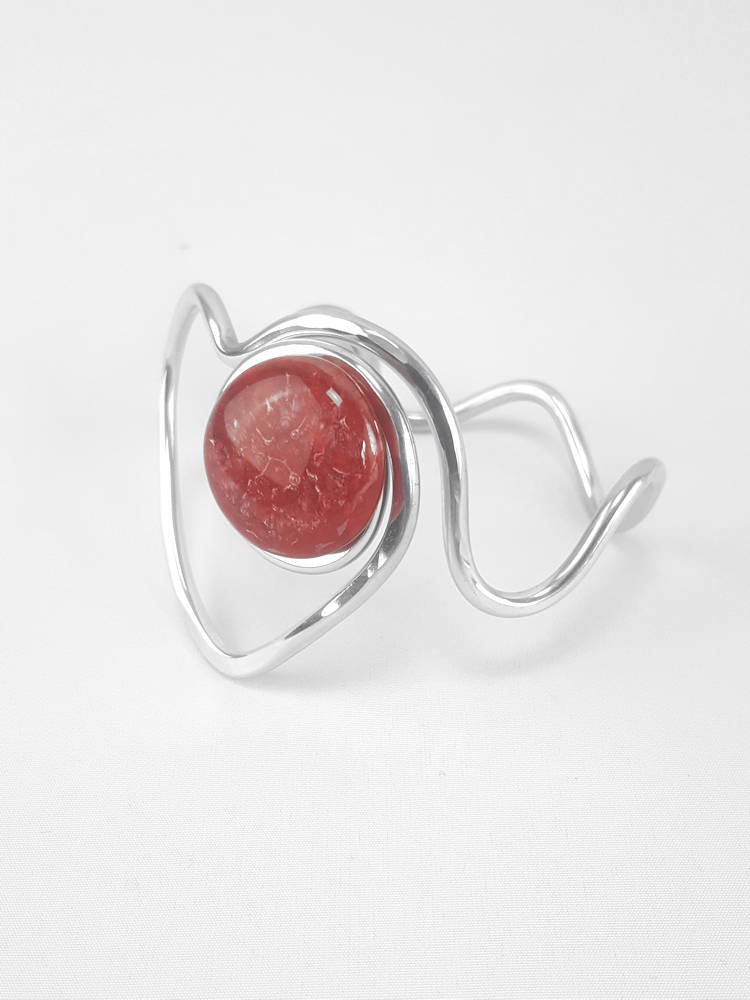 Open Heart Cuff Bracelet