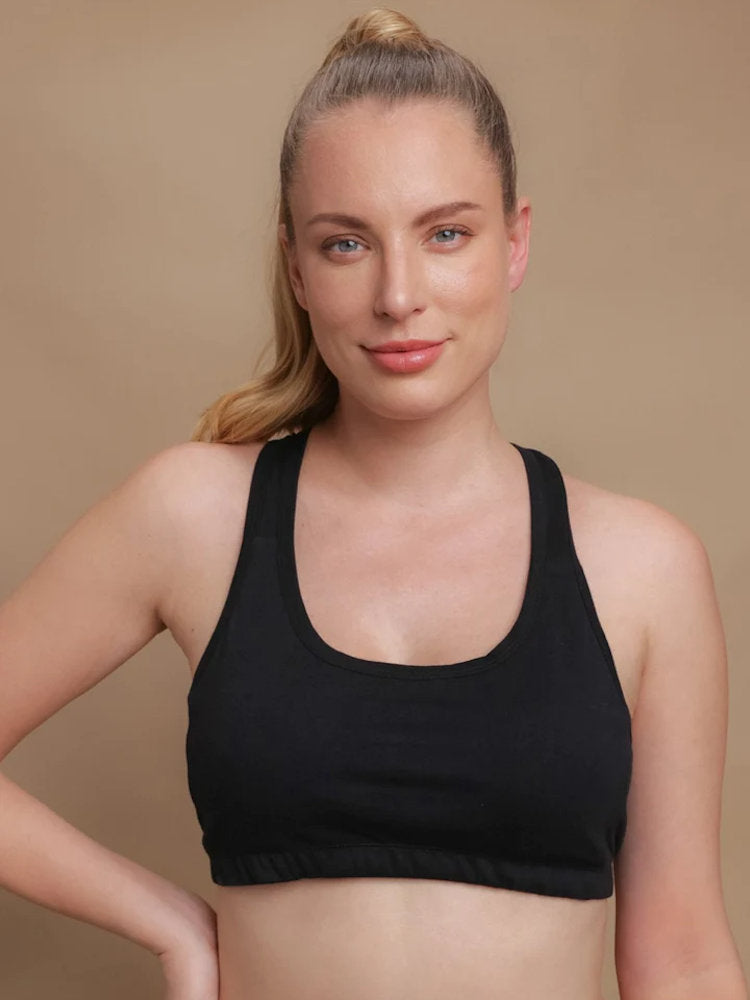 All Cotton Sports Bra