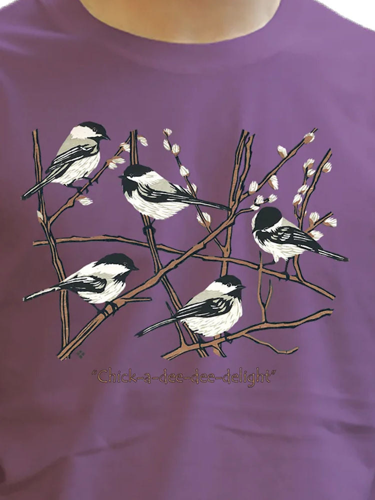 Chickadees Organic T-shirt