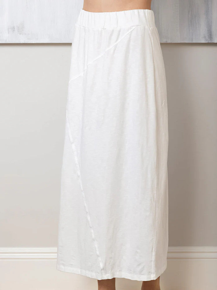 Seamed Ankle Skirt