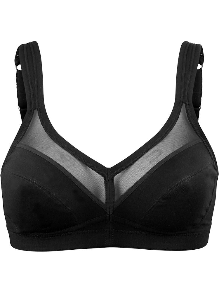 Net Cotton Soft Bra
