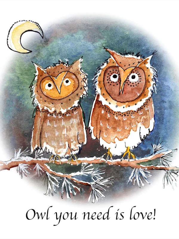 Owl Love Organic Tee