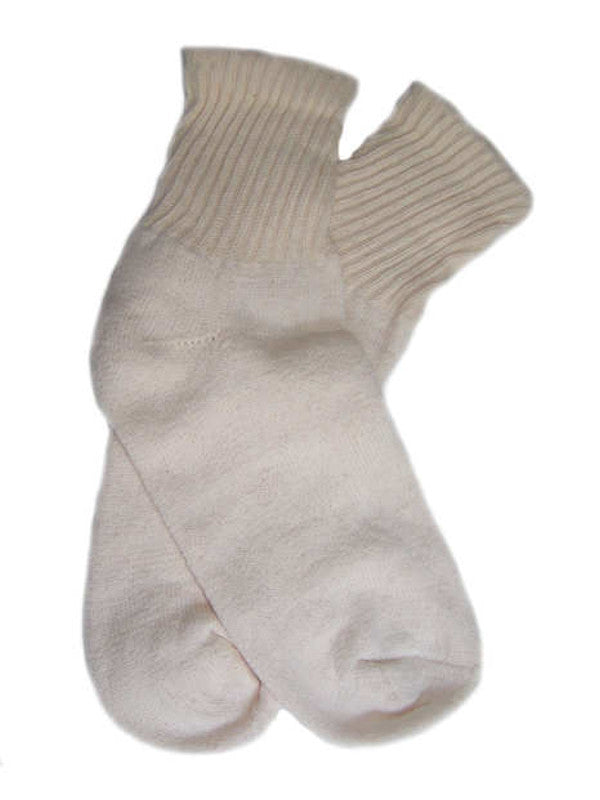 Organic Short Top Crew Socks