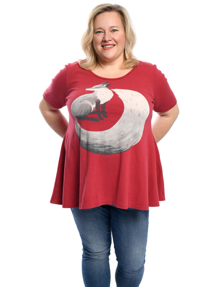 Foxy Baby Doll Tunic