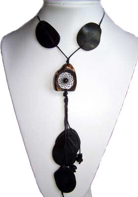 Dream Catcher Necklace & Earrings Set