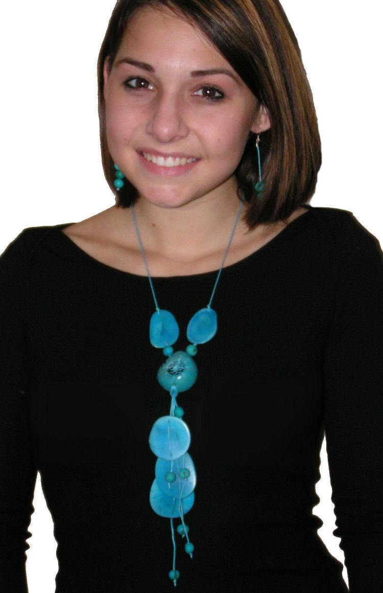 Dream Catcher Necklace & Earrings Set
