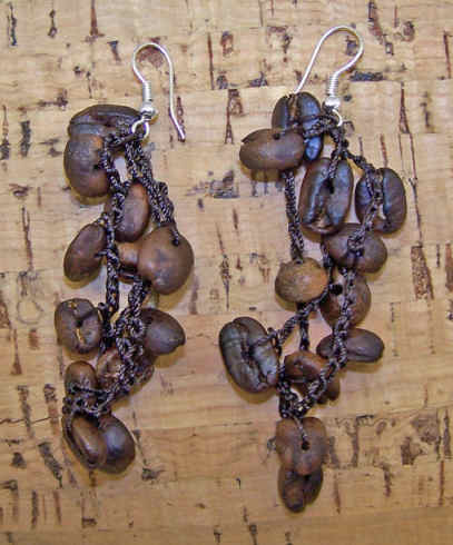 Coffee Bean Earrings