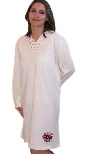 Flower Print Night Dress