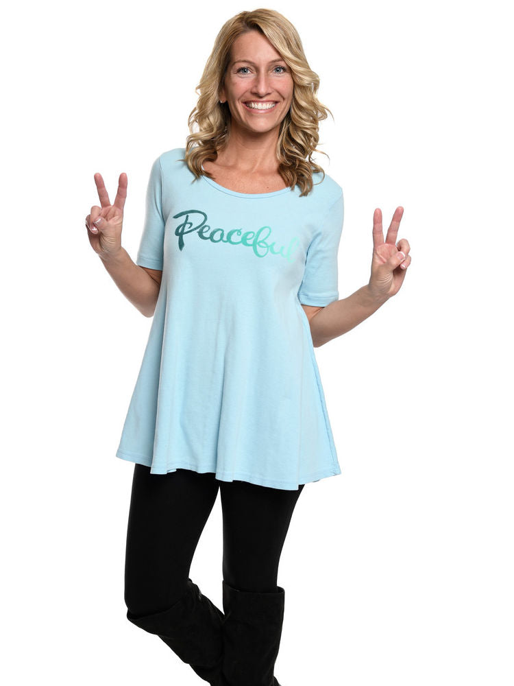 Peaceful Baby Doll Tunic