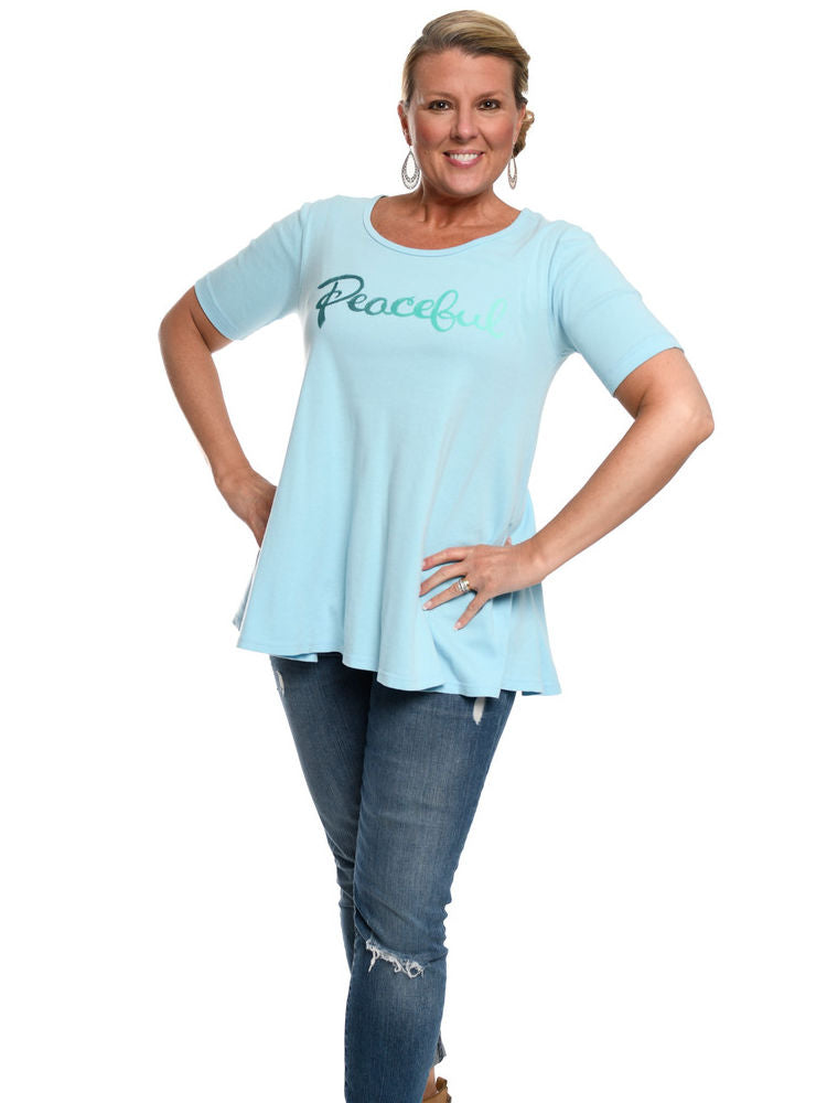 Peaceful Baby Doll Tunic
