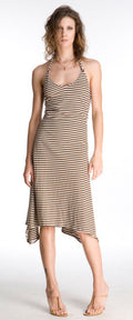 Striped Halter Dress