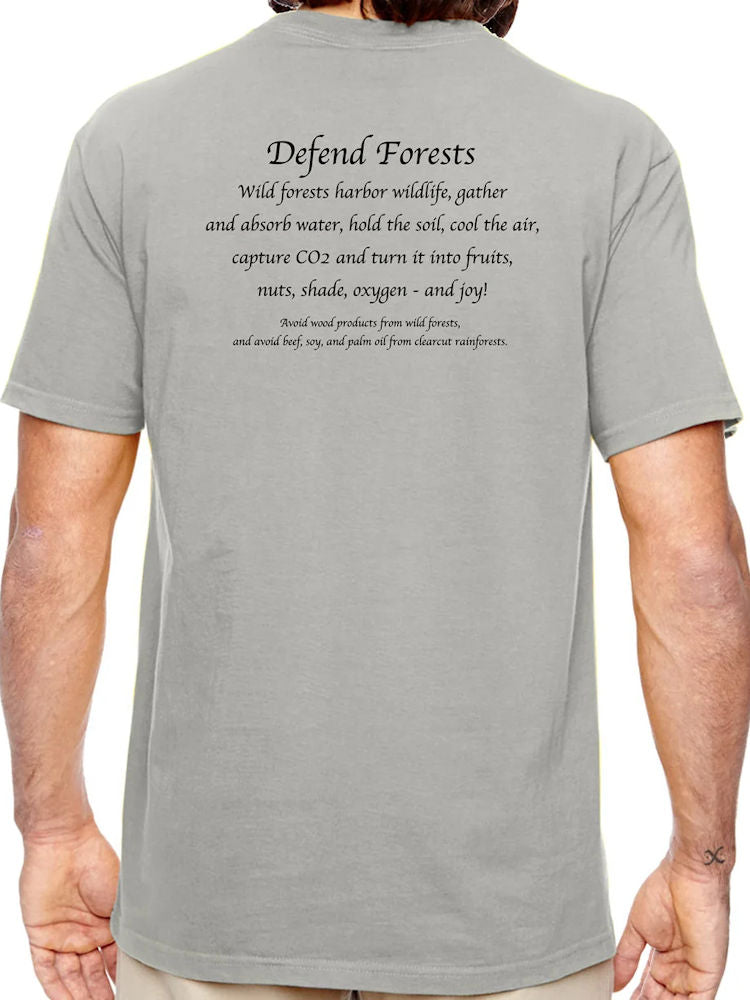 Bear Forest Organic T-Shirt - Size S