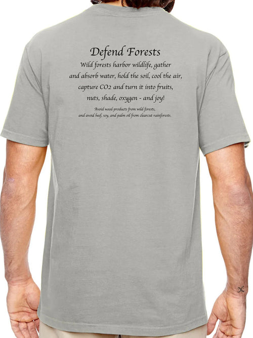 Bear Forest Organic T-Shirt - Size S