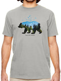 Bear Forest Organic T-Shirt - Size S