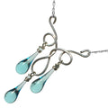Three Sundrop Necklace - Water