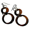 Recycled Bottle Double Hoop Earrings