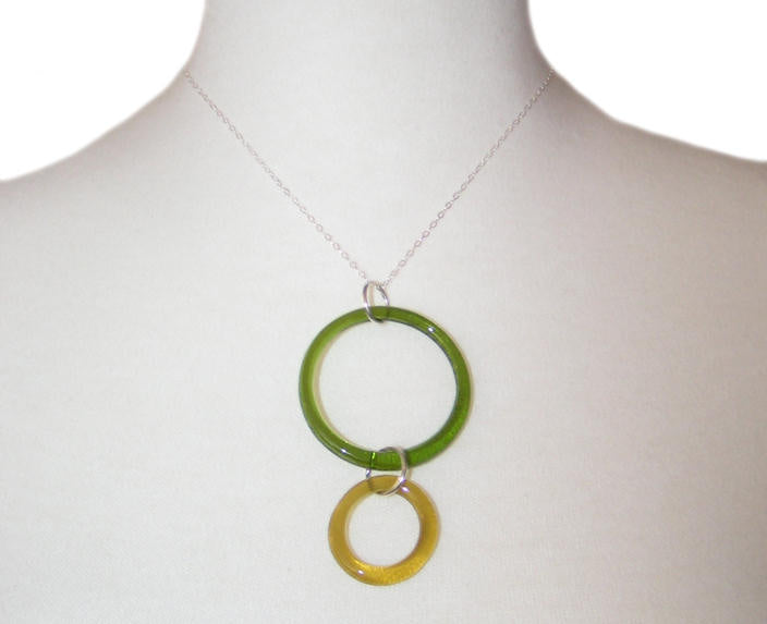 Recycled Bottle Double Necklace