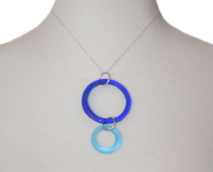 Recycled Bottle Double Necklace