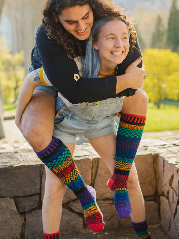 Gemstone Knee Socks