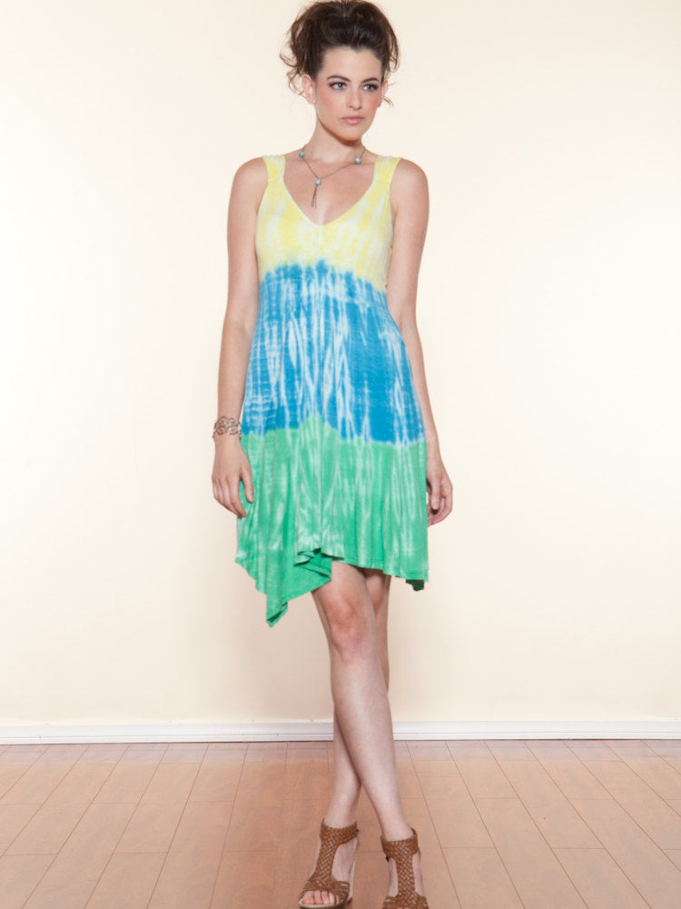 Leilani Dip Dye Dress