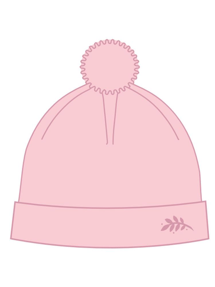 Sweater Knit Pom Hat